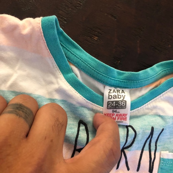 Zara baby tshirt - Picture 2 of 3